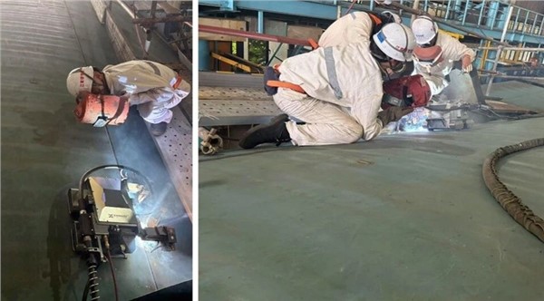 Xionggu's Curved-Surface Welding Robot Overcomes the Ship Hull 